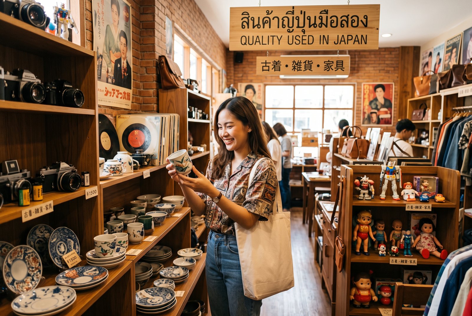 คู่มือฉบับสมบูรณ์: วิธีเลือกซื้อ "สินค้าญี่ปุ่นมือสอง" ให้ได้ของดี คุ้มค่า ราคาโดนใจ